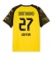Borussia Dortmund Karim Adeyemi #27 Thuis tenue 2025-26 Korte Mouwen
