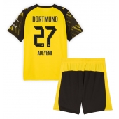 Borussia Dortmund Karim Adeyemi #27 Thuis tenue Kids 2025-26 Korte Mouwen (+ broek)