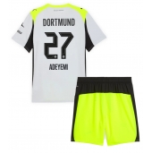 Borussia Dortmund Karim Adeyemi #27 Uit tenue Kids 2025-26 Korte Mouwen (+ broek)