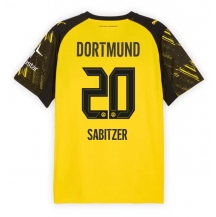 Borussia Dortmund Marcel Sabitzer #20 Thuis tenue 2025-26 Korte Mouwen