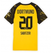 Borussia Dortmund Marcel Sabitzer #20 Thuis tenue Dames 2025-26 Korte Mouwen