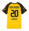 Borussia Dortmund Marcel Sabitzer #20 Thuis tenue Dames 2025-26 Korte Mouwen