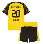 Borussia Dortmund Marcel Sabitzer #20 Thuis tenue Kids 2025-26 Korte Mouwen (+ broek)