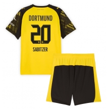 Borussia Dortmund Marcel Sabitzer #20 Thuis tenue Kids 2025-26 Korte Mouwen (+ broek)