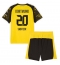 Borussia Dortmund Marcel Sabitzer #20 Thuis tenue Kids 2025-26 Korte Mouwen (+ broek)