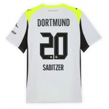 Borussia Dortmund Marcel Sabitzer #20 Uit tenue 2025-26 Korte Mouwen