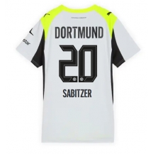 Borussia Dortmund Marcel Sabitzer #20 Uit tenue Dames 2025-26 Korte Mouwen
