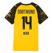 Borussia Dortmund Maximilian Beier #14 Thuis tenue Dames 2025-26 Korte Mouwen