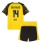 Borussia Dortmund Maximilian Beier #14 Thuis tenue Kids 2025-26 Korte Mouwen (+ broek)