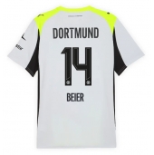 Borussia Dortmund Maximilian Beier #14 Uit tenue 2025-26 Korte Mouwen