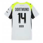 Borussia Dortmund Maximilian Beier #14 Uit tenue Dames 2025-26 Korte Mouwen