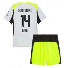 Borussia Dortmund Maximilian Beier #14 Uit tenue Kids 2025-26 Korte Mouwen (+ broek)