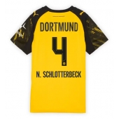 Borussia Dortmund Nico Schlotterbeck #4 Thuis tenue Dames 2025-26 Korte Mouwen