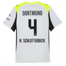 Borussia Dortmund Nico Schlotterbeck #4 Uit tenue 2025-26 Korte Mouwen