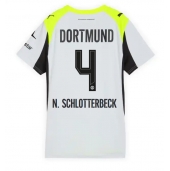 Borussia Dortmund Nico Schlotterbeck #4 Uit tenue Dames 2025-26 Korte Mouwen
