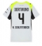Borussia Dortmund Nico Schlotterbeck #4 Uit tenue Dames 2025-26 Korte Mouwen