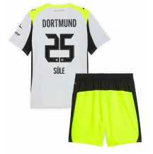 Borussia Dortmund Niklas Sule #25 Uit tenue Kids 2025-26 Korte Mouwen (+ broek)