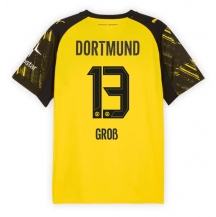 Borussia Dortmund Pascal Gross #13 Thuis tenue 2025-26 Korte Mouwen