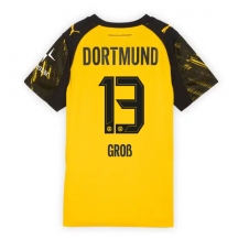Borussia Dortmund Pascal Gross #13 Thuis tenue Dames 2025-26 Korte Mouwen