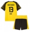 Borussia Dortmund Pascal Gross #13 Thuis tenue Kids 2025-26 Korte Mouwen (+ broek)