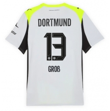 Borussia Dortmund Pascal Gross #13 Uit tenue 2025-26 Korte Mouwen