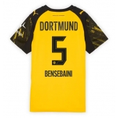 Borussia Dortmund Ramy Bensebaini #5 Thuis tenue Dames 2025-26 Korte Mouwen