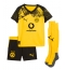 Borussia Dortmund Ramy Bensebaini #5 Thuis tenue Kids 2025-26 Korte Mouwen (+ broek)