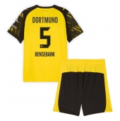 Borussia Dortmund Ramy Bensebaini #5 Thuis tenue Kids 2025-26 Korte Mouwen (+ broek)