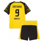 Borussia Dortmund Serhou Guirassy #9 Thuis tenue Kids 2025-26 Korte Mouwen (+ broek)