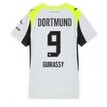 Borussia Dortmund Serhou Guirassy #9 Uit tenue Dames 2025-26 Korte Mouwen