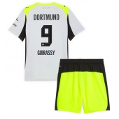 Borussia Dortmund Serhou Guirassy #9 Uit tenue Kids 2025-26 Korte Mouwen (+ broek)