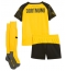 Borussia Dortmund Thuis tenue Kids 2025-26 Korte Mouwen (+ broek)