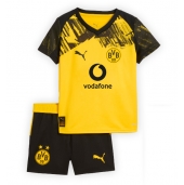 Borussia Dortmund Thuis tenue Kids 2025-26 Korte Mouwen (+ broek)