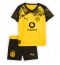 Borussia Dortmund Thuis tenue Kids 2025-26 Korte Mouwen (+ broek)