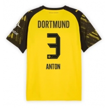 Borussia Dortmund Waldemar Anton #3 Thuis tenue 2025-26 Korte Mouwen