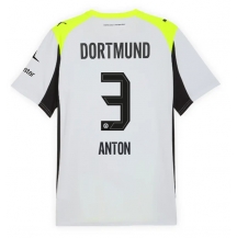 Borussia Dortmund Waldemar Anton #3 Uit tenue 2025-26 Korte Mouwen
