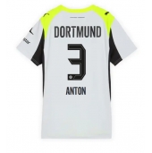 Borussia Dortmund Waldemar Anton #3 Uit tenue Dames 2025-26 Korte Mouwen