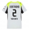 Borussia Dortmund Yan Couto #2 Uit tenue Dames 2025-26 Korte Mouwen