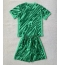 Brazilië Keeper Thuis tenue Kids Copa America 2024 Korte Mouwen (+ broek)