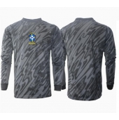 Brazilië Keeper Uit tenue Copa America 2024 Lange Mouwen