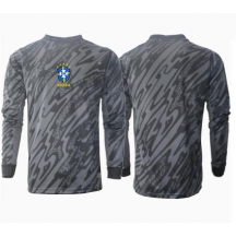 Brazilië Keeper Uit tenue Copa America 2024 Lange Mouwen