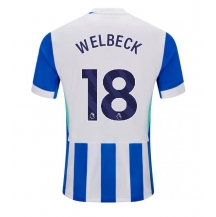 Brighton Danny Welbeck #18 Thuis tenue 2025-26 Korte Mouwen