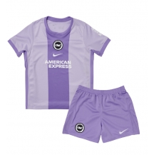 Brighton Uit tenue Kids 2025-26 Korte Mouwen (+ broek)