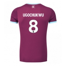 Burnley Lesley Ugochukwu #8 Thuis tenue 2025-26 Korte Mouwen