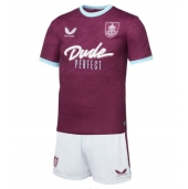 Burnley Thuis tenue Kids 2025-26 Korte Mouwen (+ broek)