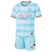 Burnley Uit tenue Kids 2025-26 Korte Mouwen (+ broek)