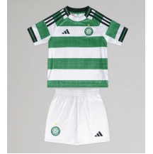 Celtic Thuis tenue Kids 2025-26 Korte Mouwen (+ broek)