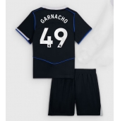 Chelsea Alejandro Garnacho #49 Derde tenue Kids 2025-26 Korte Mouwen (+ broek)