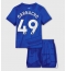 Chelsea Alejandro Garnacho #49 Thuis tenue Kids 2025-26 Korte Mouwen (+ broek)