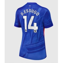 Chelsea Dario Essugo #14 Thuis tenue Dames 2025-26 Korte Mouwen